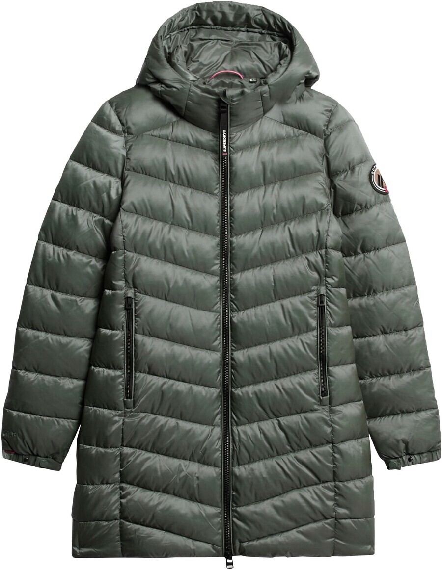 

Зимнее пальто Superdry Winter Coat Fuji, темно-зеленый