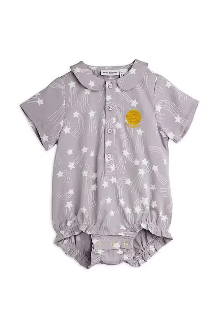 Боди с коротким рукавом Starfall Mini Rodini, фиолетовый