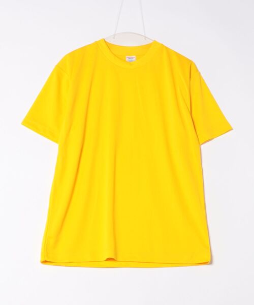 

Спортивная футболка влагоотводящая, быстросохнущая, с защитой от УФ-излучения United Athle, лимонно-желтый