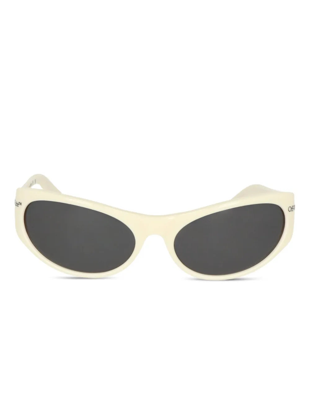 

Солнцезащитные очки в овальной оправе Off-White Eyewear, белый