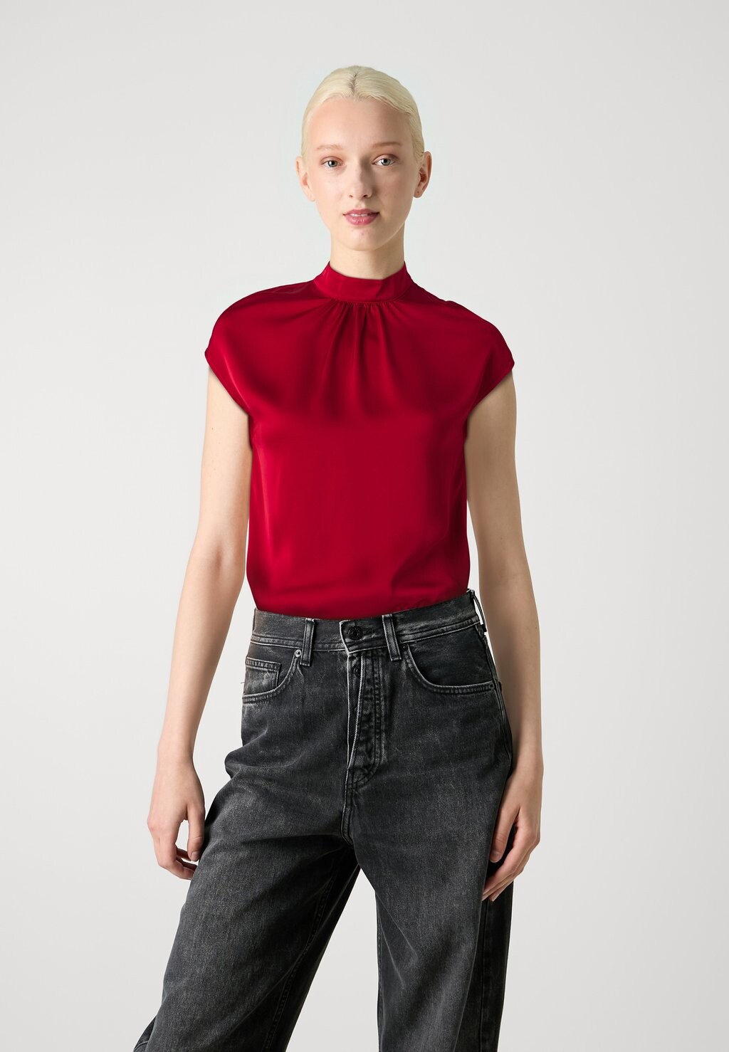 

Блуза VICORA HIGH NECK VILA, красный