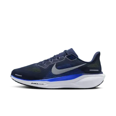 

Кроссовки Nike Pegasus 41, цвет Midnight Navy/Black/Volt/Reflective Silver
