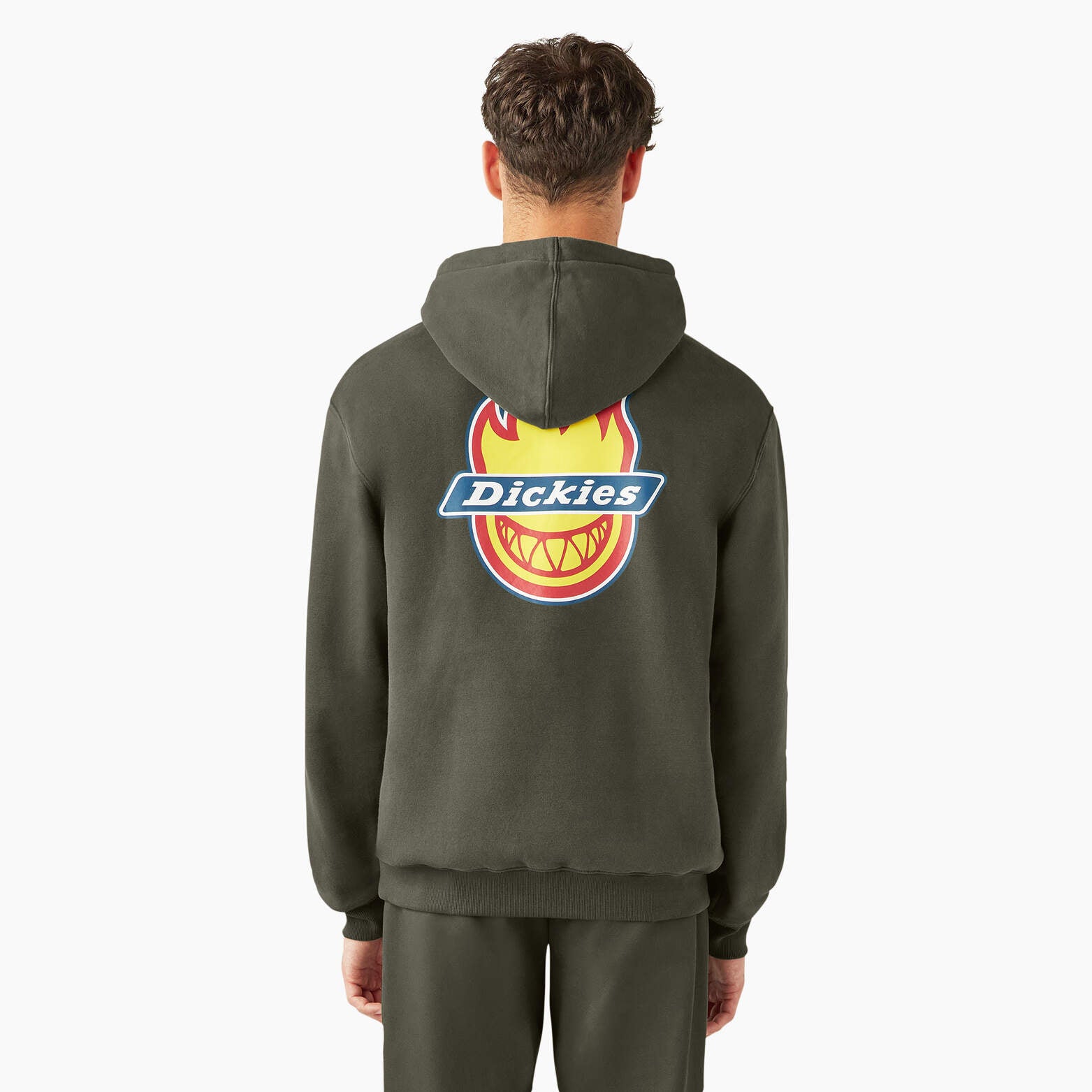 

Толстовка с капюшоном Dickies Dickies X Spitfire, оливково-зеленый