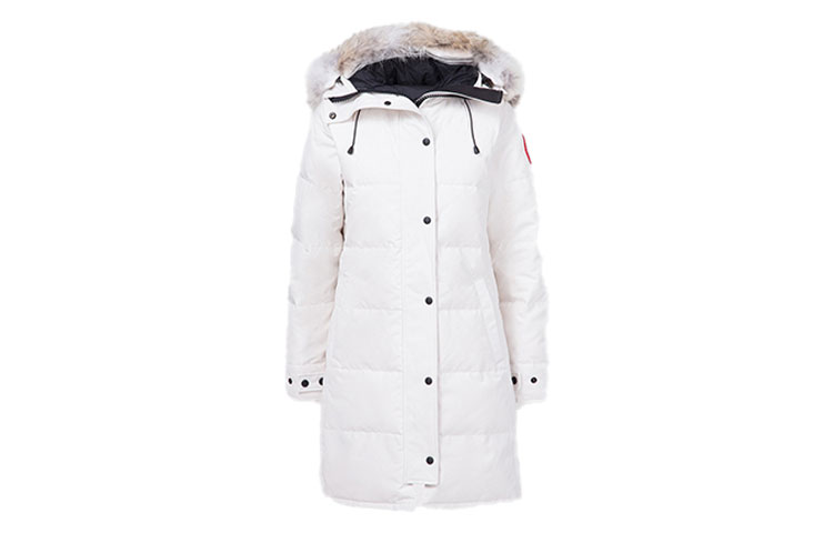 

Canada Goose Куртка-парка Shelburne Down для женщин Dawn White