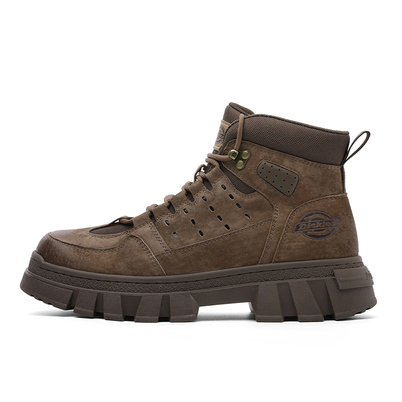 

Dickies Байкерские ботинки Martin Boots, мужские рабочие ботинки в стиле Майяра коричневого цвета