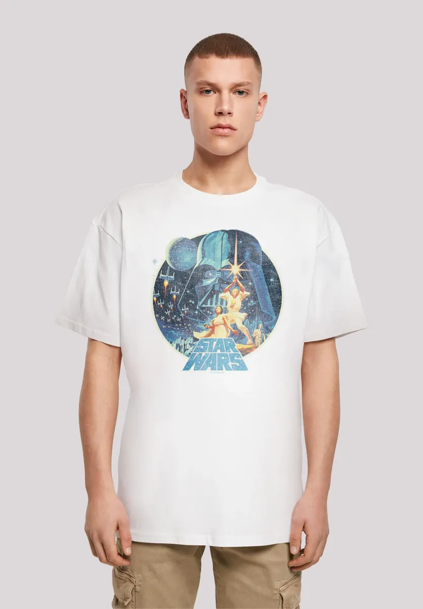 

Футболка F4NT4STIC "Star Wars Vintage Victory Rebels Logo", принт, белый