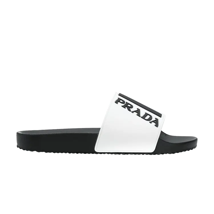 

Кроссовки Prada Poolside Slide 'White', белый