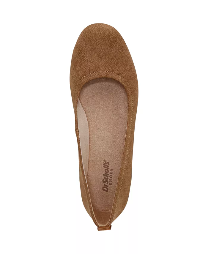 Женские балетки с квадратным носком Timeless Dr. Scholl's, коричневый — фото 4