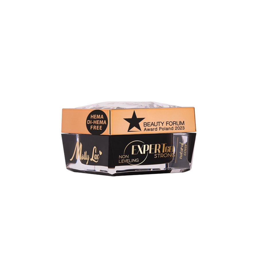 Гель для наращивания ногтей MollyLac от Моники Мильничук Expert Gel Strong, без гемы/ди-Гемы, 5 г — фото 2