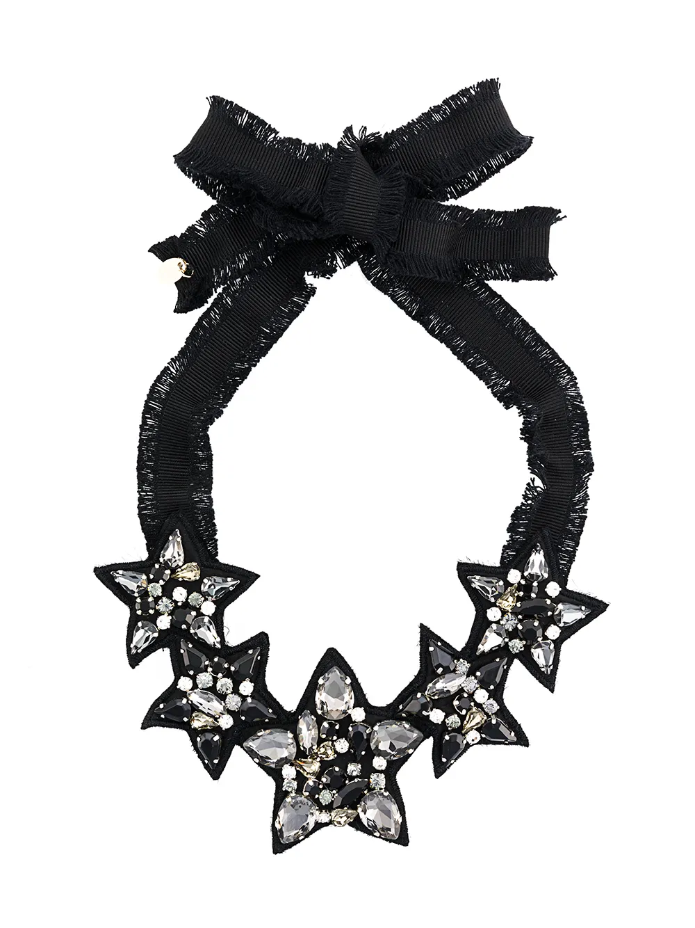 

Колье со звездами Red(V), черный