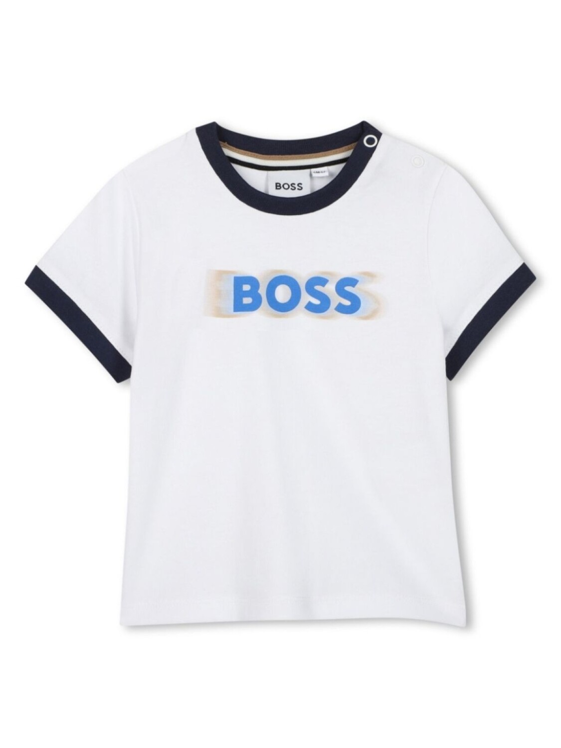 

BOSS Kidswear футболка с логотипом, белый
