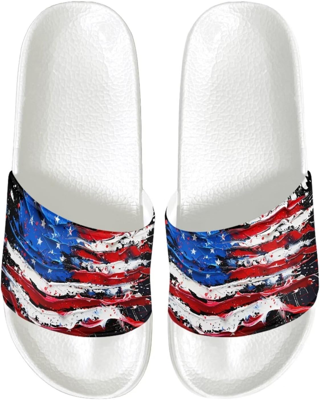 

Мужские шлепанцы Psesaysky, открытый носок, нескользящие для душа, с одной полосой, белые, удобная обувь с ультрамягкой подошвой, шлепанцы широкого размера для спа, ванной, бассейна и спортзала