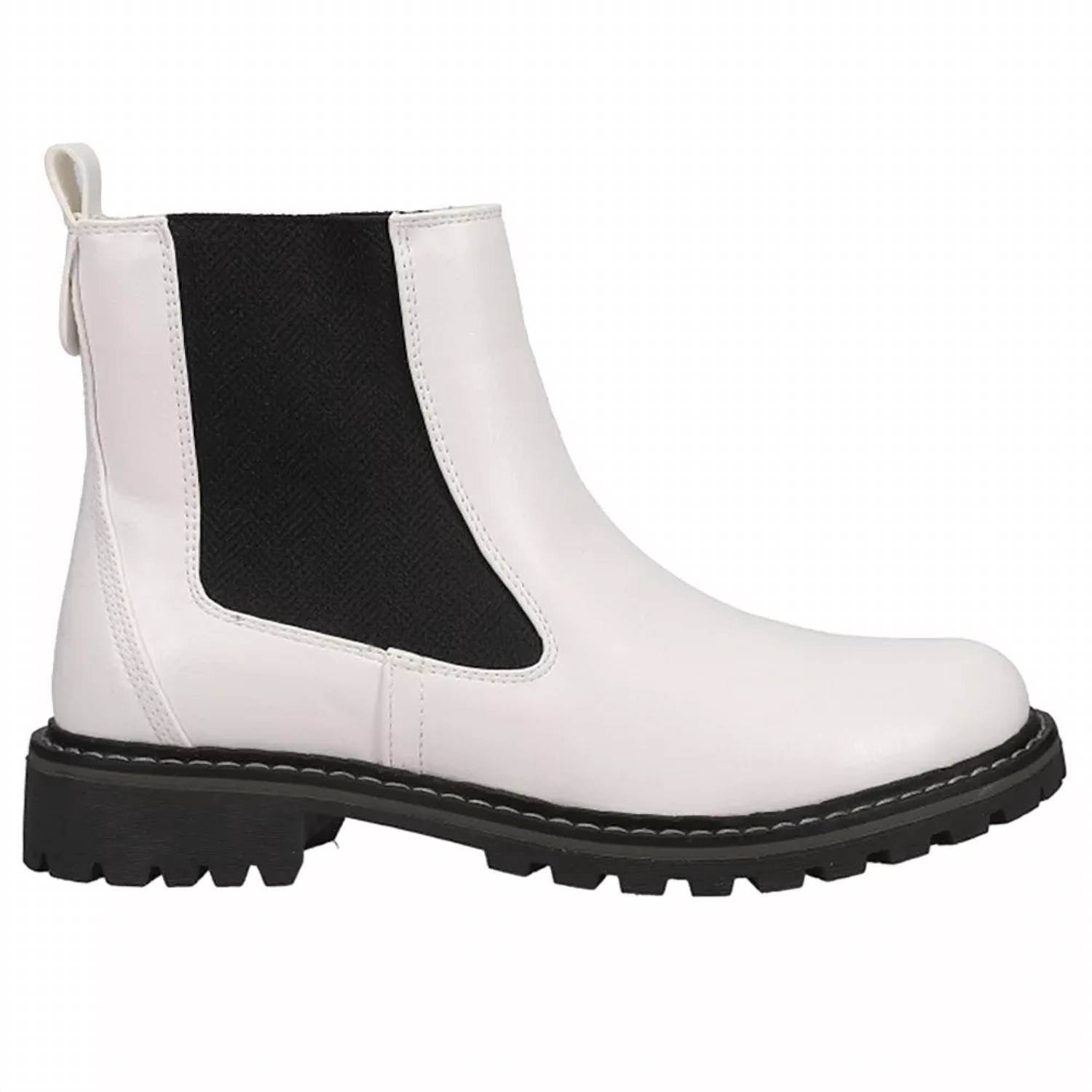 Женские ботинки To Be Honest в бело-черном цвете Corkys Footwear
