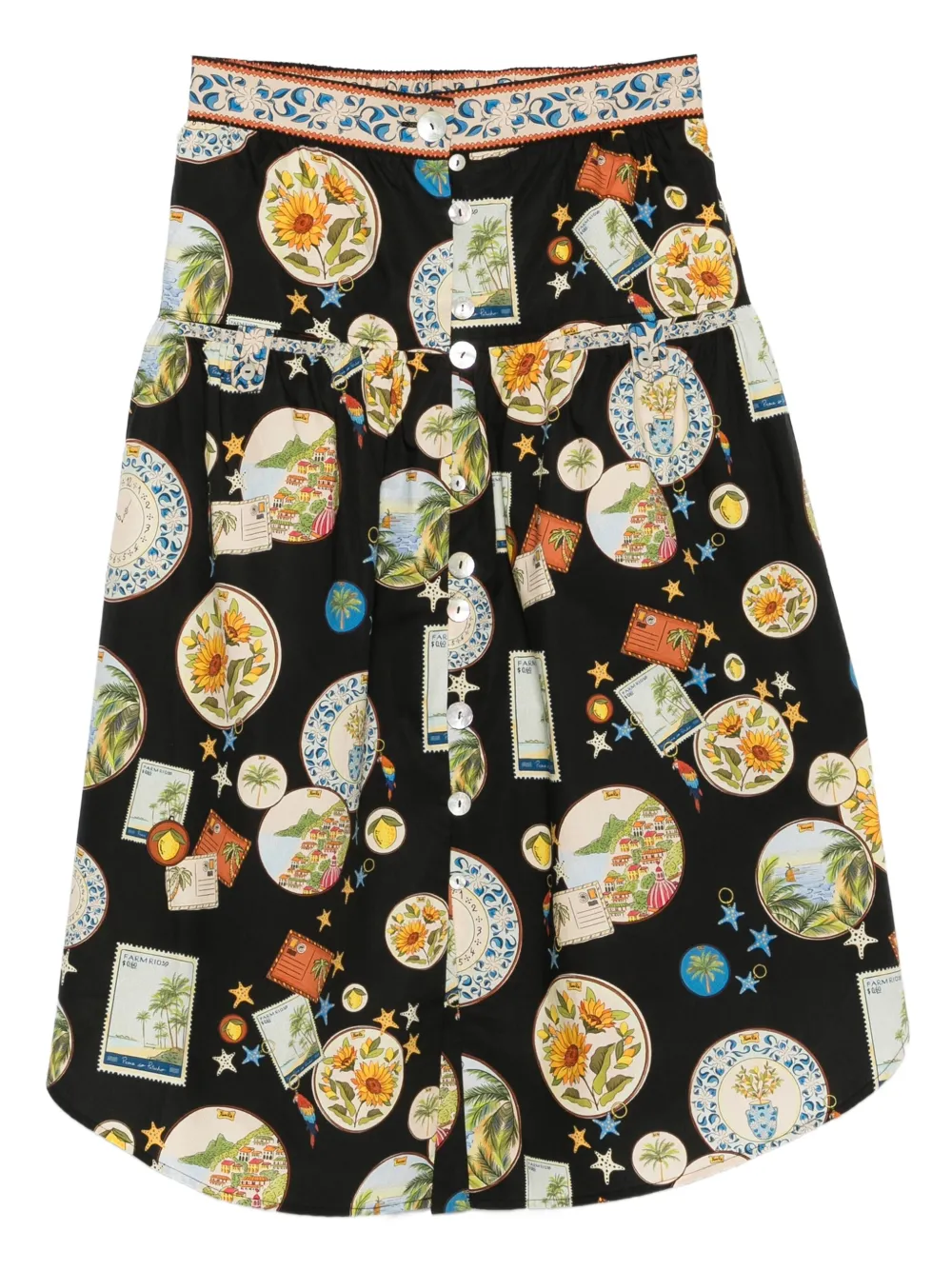 

Юбка Trip Souvenir FARM Rio, черный