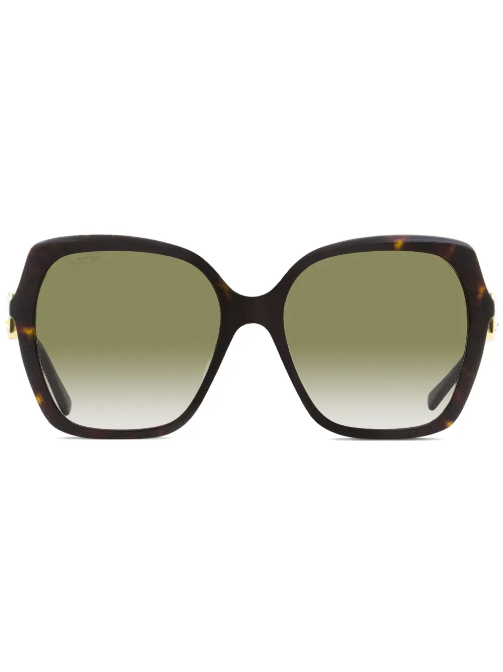 

Солнцезащитные очки Manon в массивной оправе Jimmy Choo Eyewear, коричневый