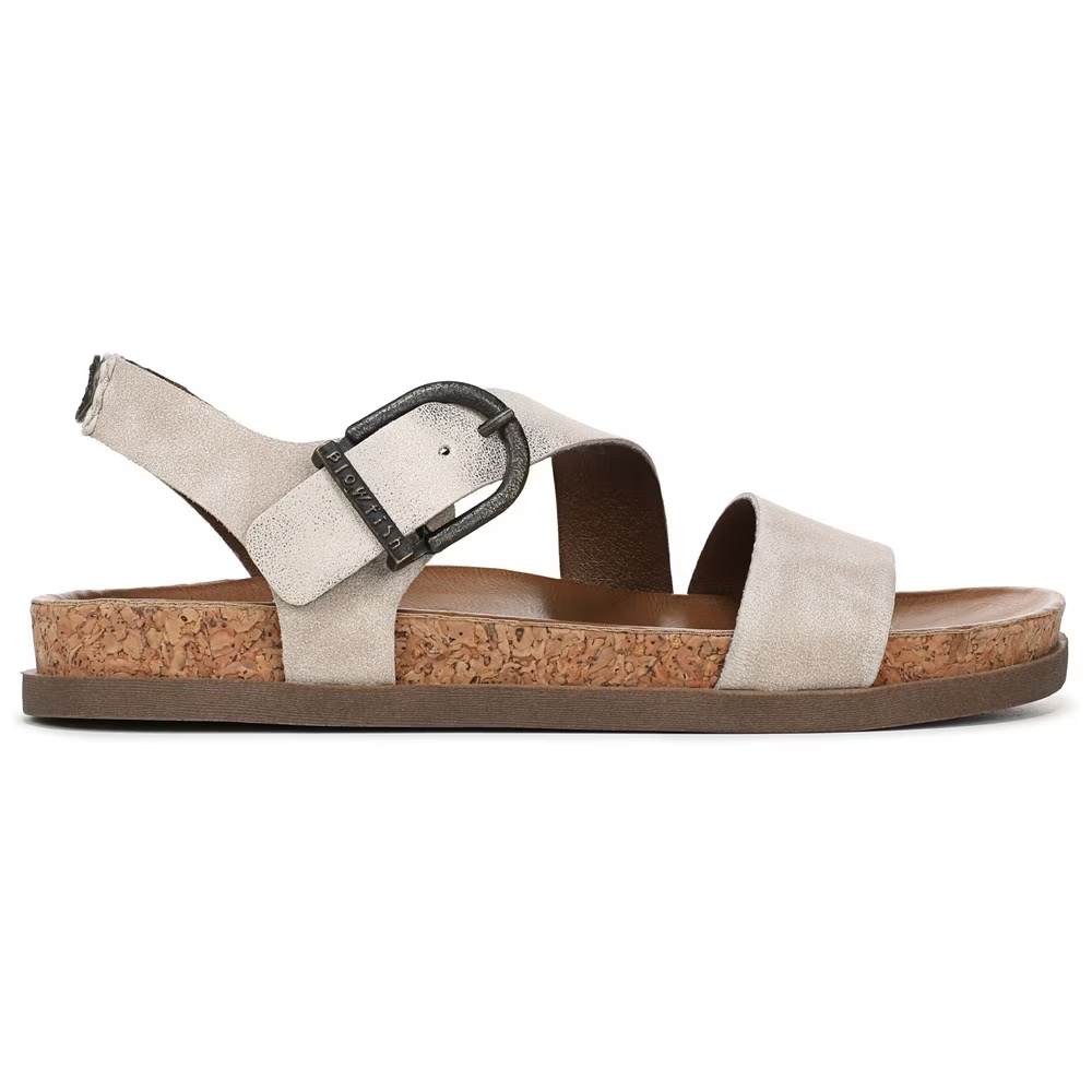 Плоская сандалия на мягкой стельке Blowfish Malibu, cloud faux leather — фото 2