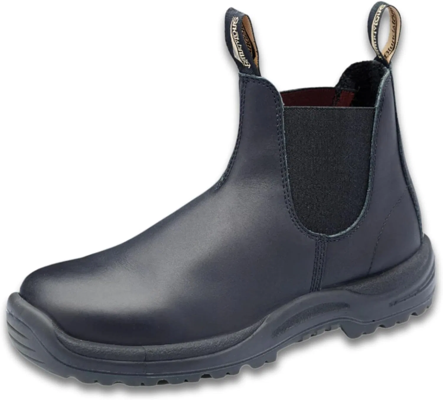Ботинки рабочие стальные носки Blundstone, черный