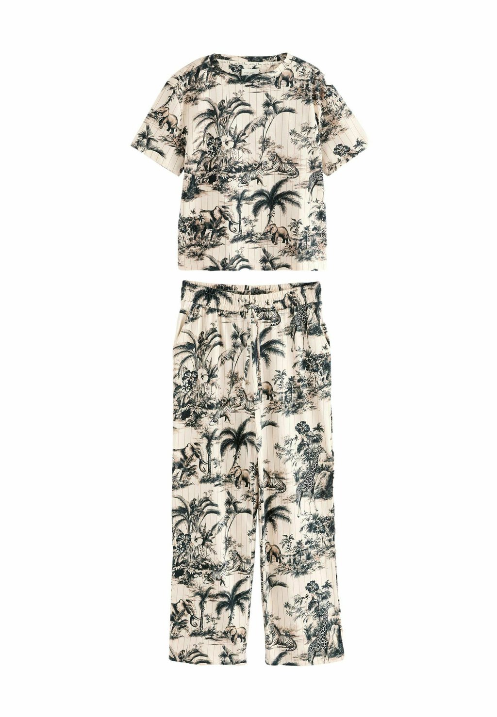 

Пижама SHORT SLEEVE SET Next, черный