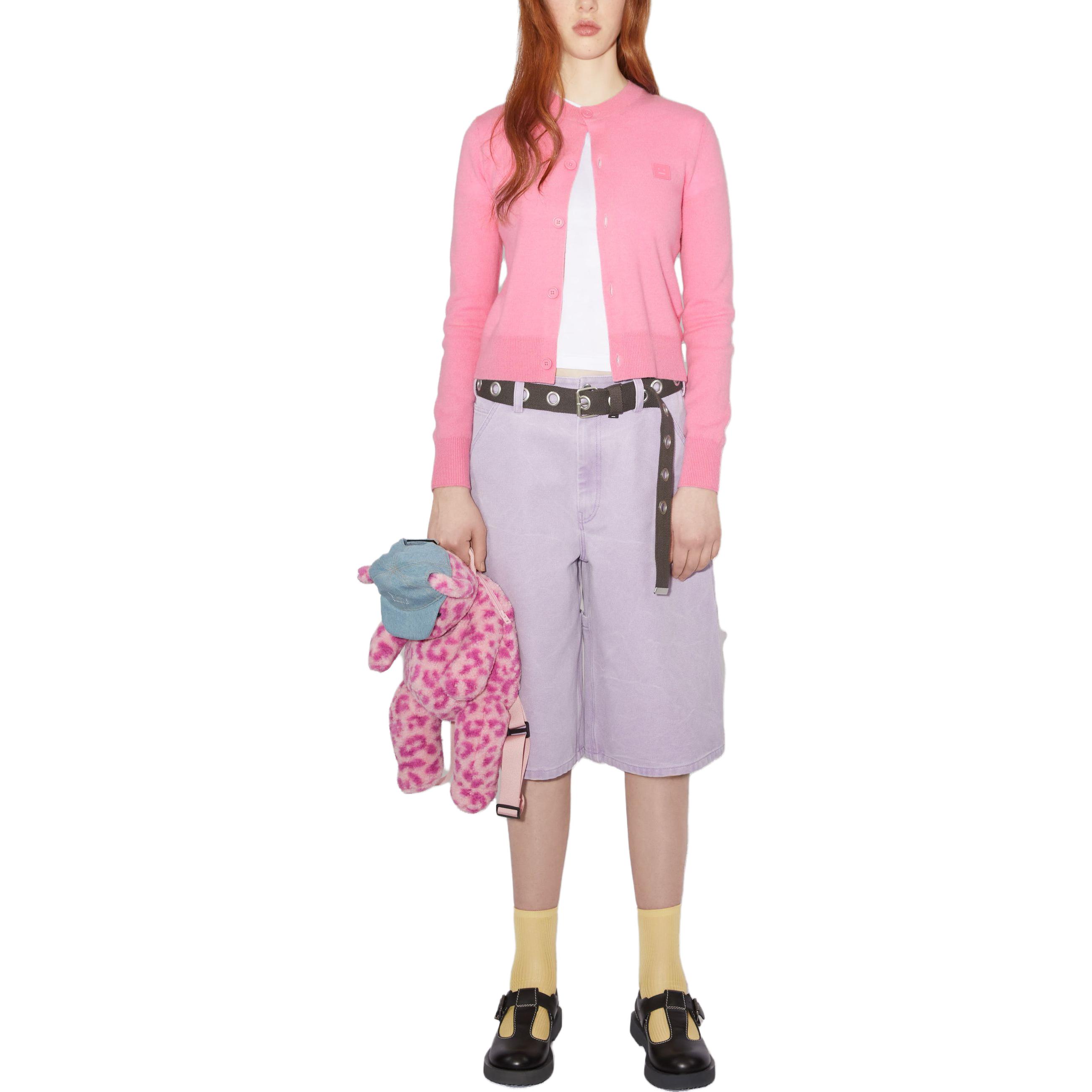 Свитер Ami De Coeur Acne Studios, Розовый — фото 4