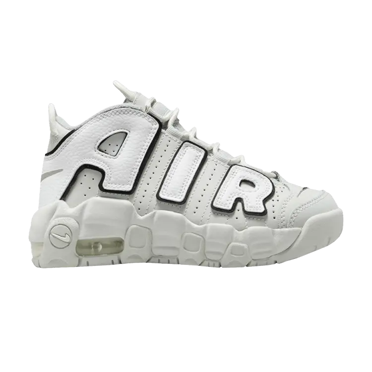 

Кроссовки Nike Air More Uptempo PS 'Photon Dust Black', белый