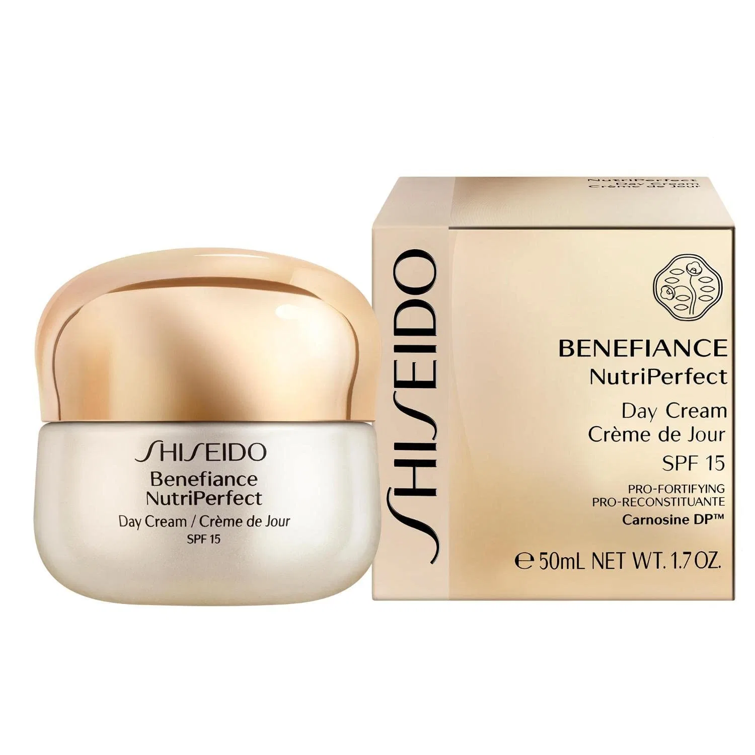 Крем для лица Shiseido — Женский дневной «Benefiance Nutriperfect Day Cream SPF15» от, 50 мл