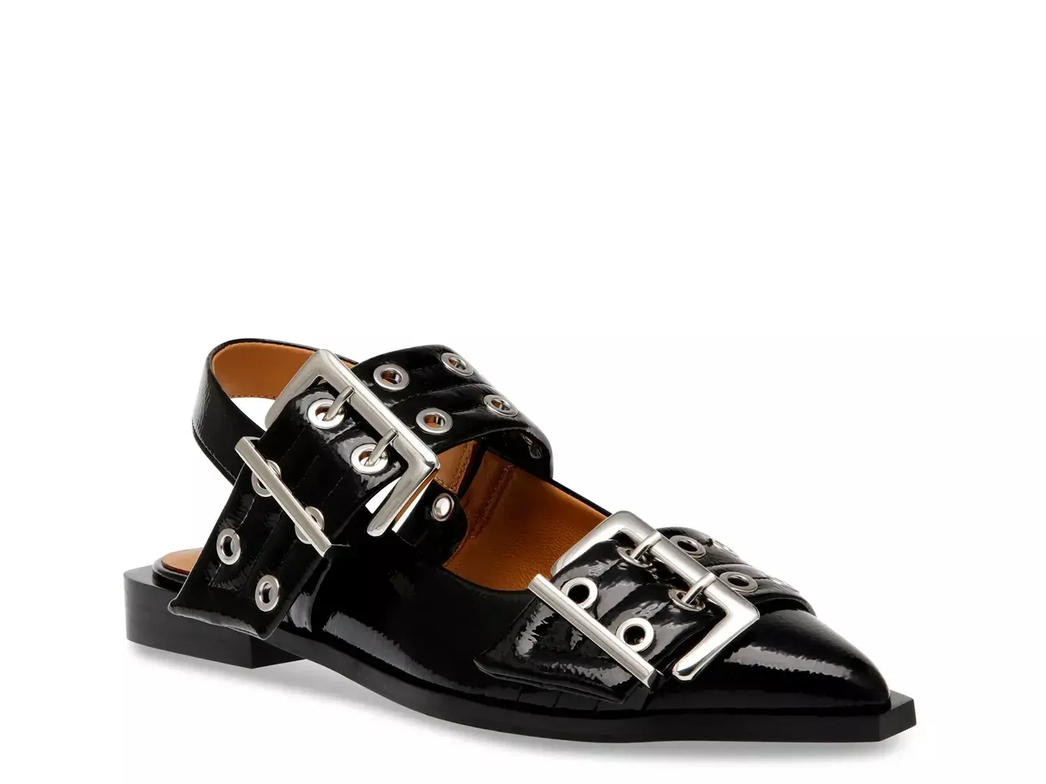 Steve Madden Graya Flat, черный