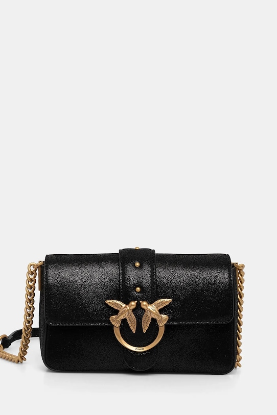 

Замшевая сумка Pinko, черный