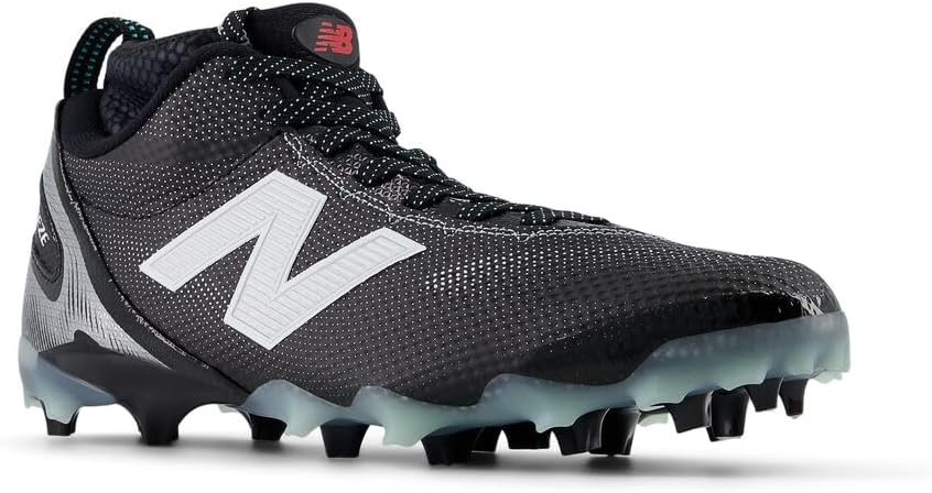Мужские кроссовки для лакросса New Balance Freezelx V5, белый/черный — фото 4