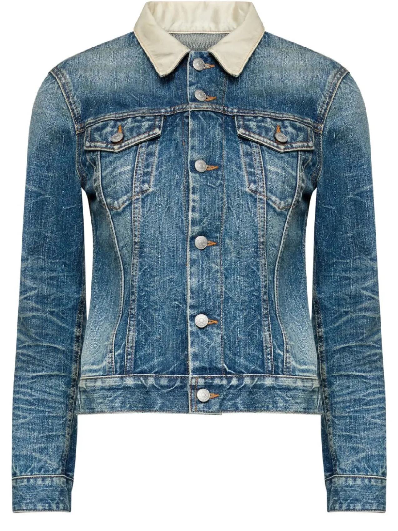 

Джинсовая куртка MM6 Maison Margiela, синий