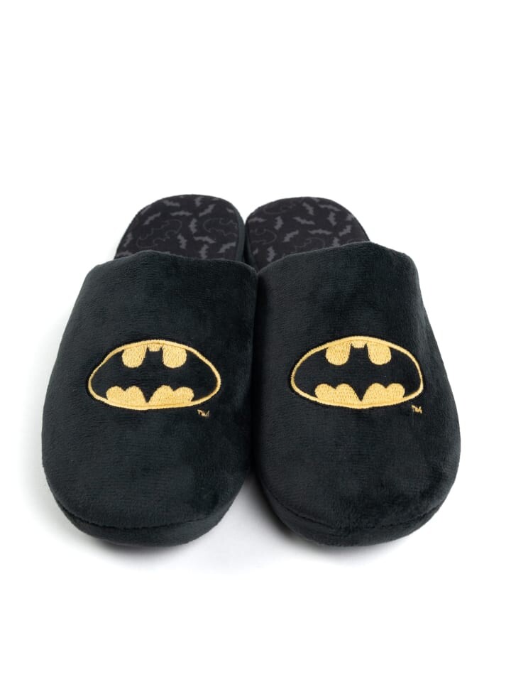 

Тапочки United Labels DC Comics Batman Puschen Schlappen Pantoffeln, черный