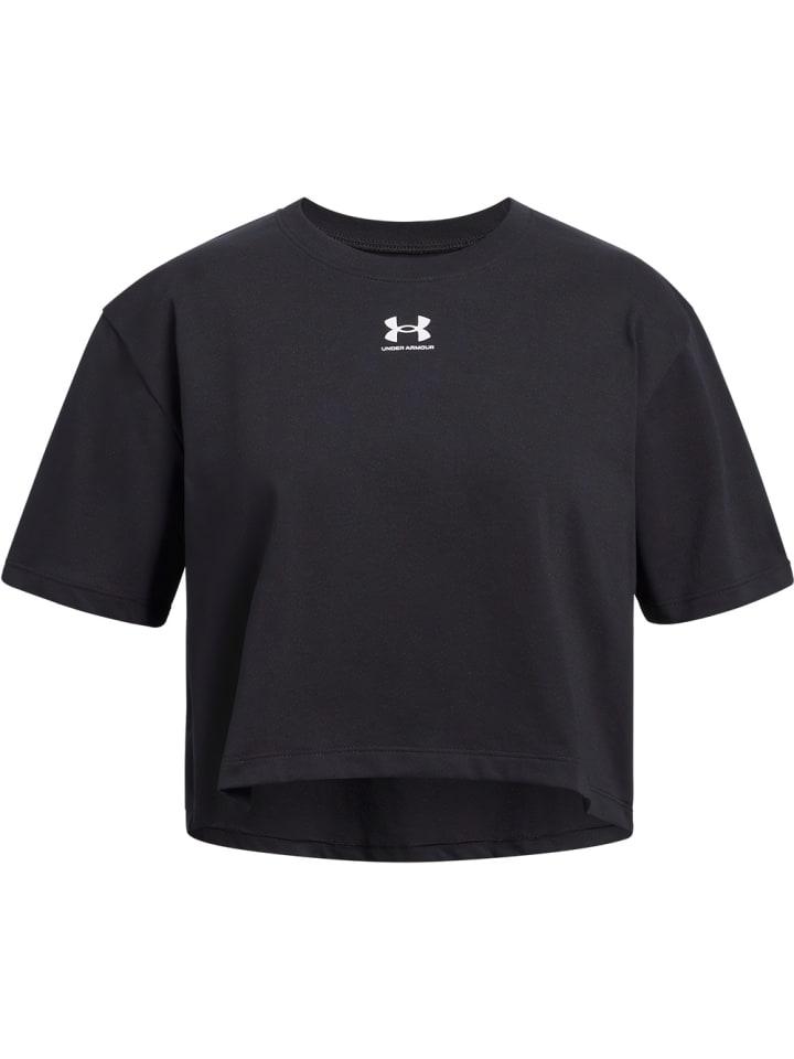 

Спортивная футболка Rival T-Shirt черного цвета Under Armour