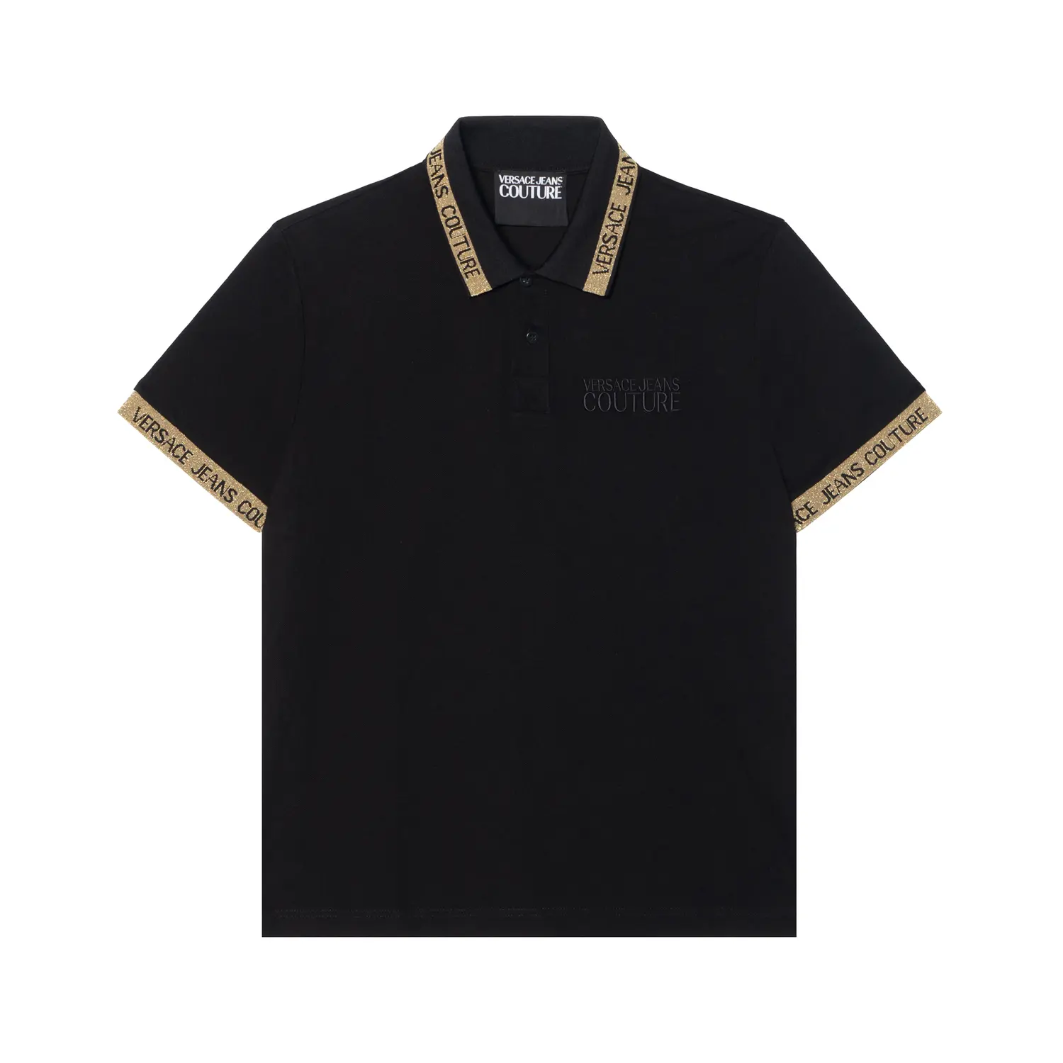 

VERSACE JEANS COUTURE Футболка-поло мужская black