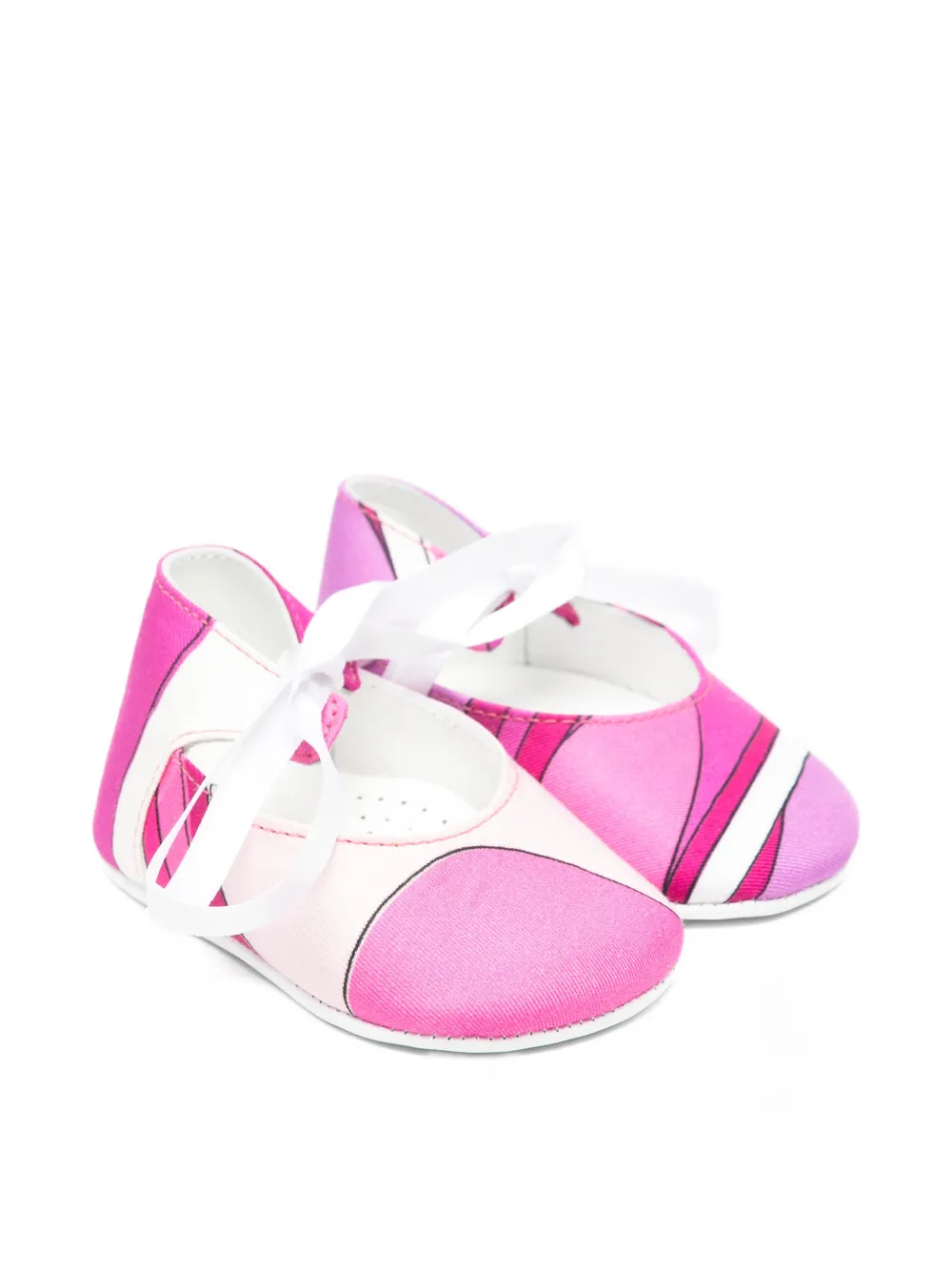 Пинетки с лентами PUCCI Junior, розовый