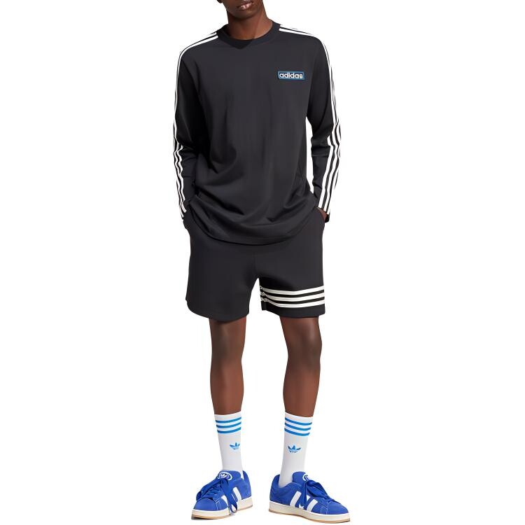 ADICOLOR NEUCLASSICS повседневные шорты мужские черные Adidas Originals, черный — фото 4