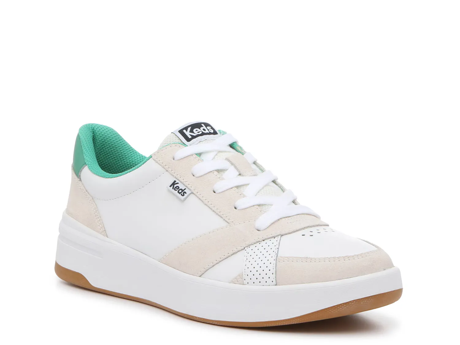 

Кроссовки The Court Sneaker Keds, белый/зеленый