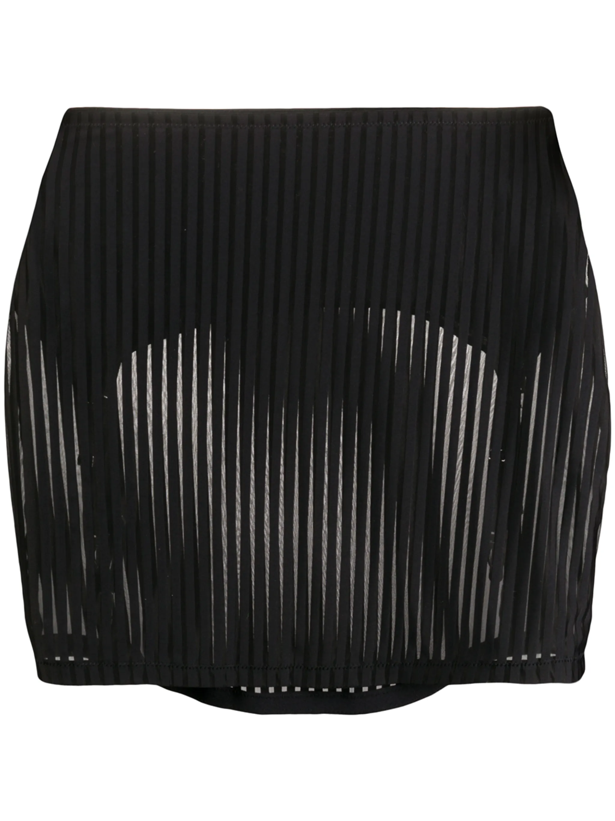 

Полосатая юбка-бандо Maison Close, черный