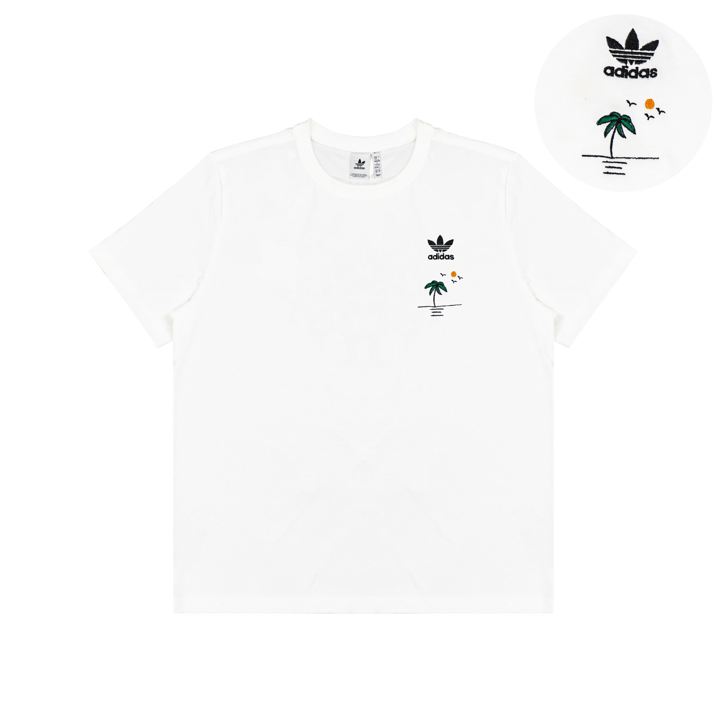 

Футболка унисекс белая Adidas Originals, белый