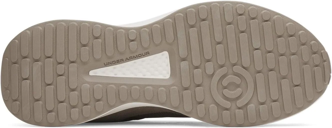 Мужские замшевые кроссовки Under Armour UA Edge, белый/коричневый — фото 3