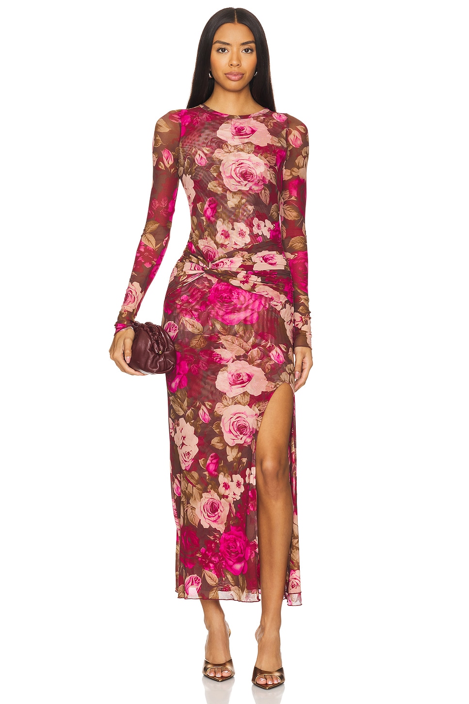 

Платье джанни макси Free People, цвет love combo