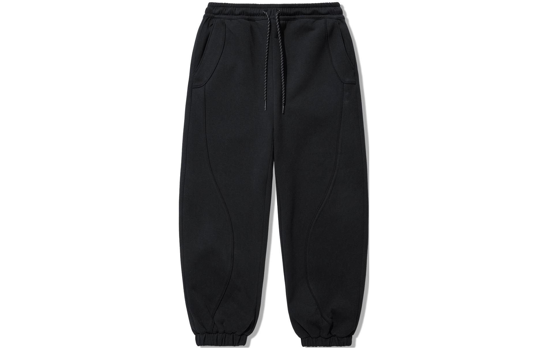 

LiNing Вязаные спортивные штаны женские черные