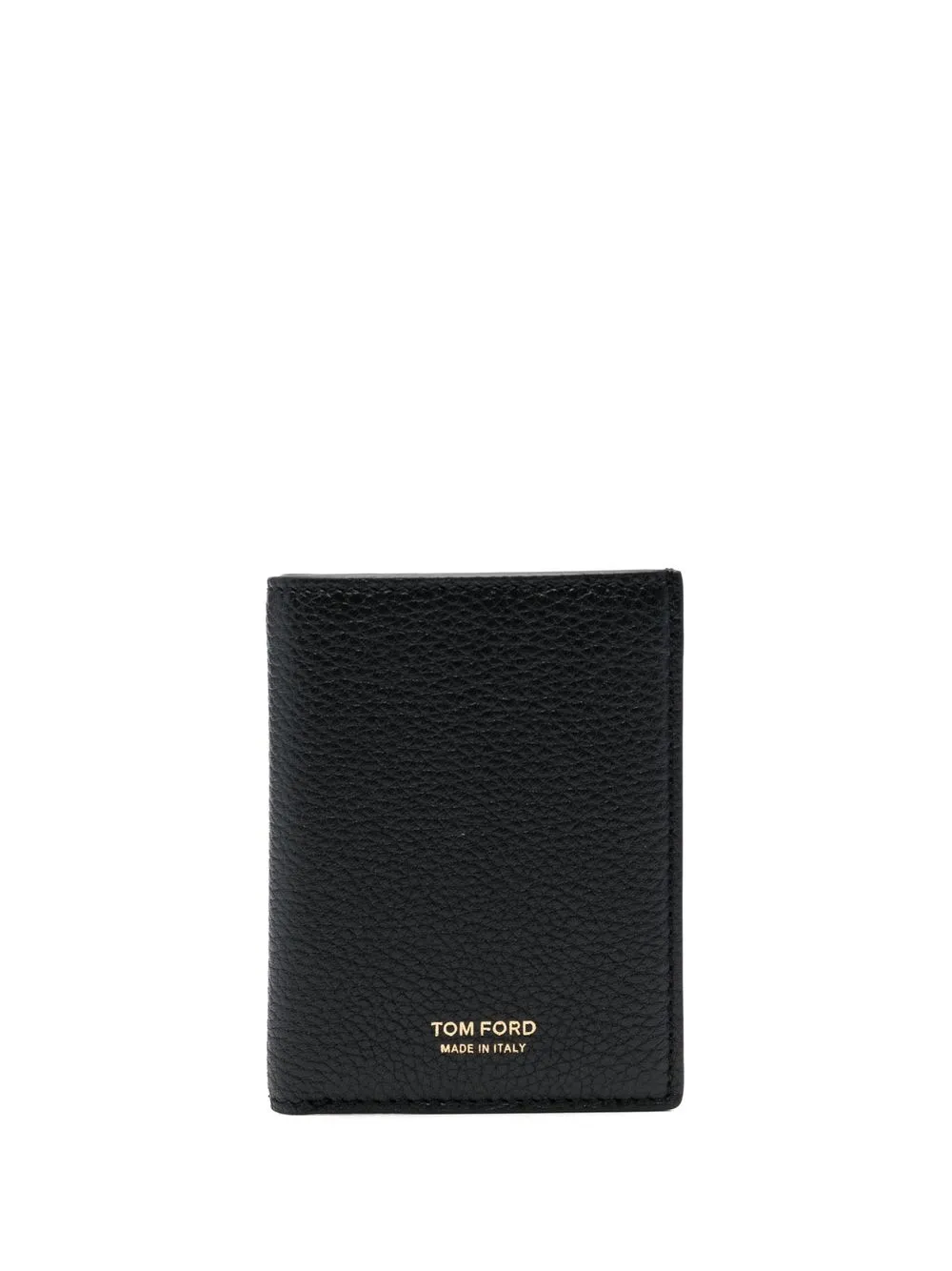 

Кошелек из зернистой кожи TOM FORD, черный