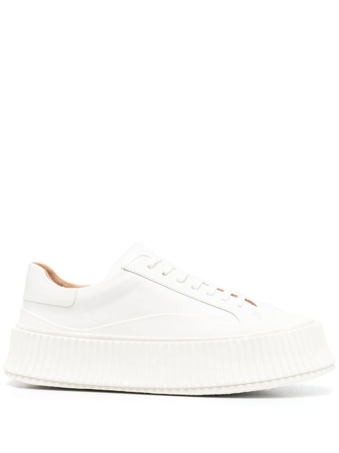 

Jil Sander кеды на шнуровке, нейтральный цвет