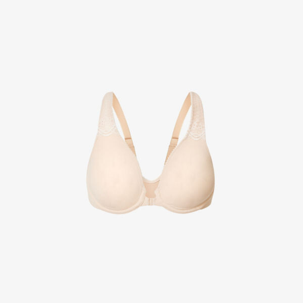 

Бюстгальтер Soft Embrace из эластичной ткани с отделкой пико Wacoal, цвет sand