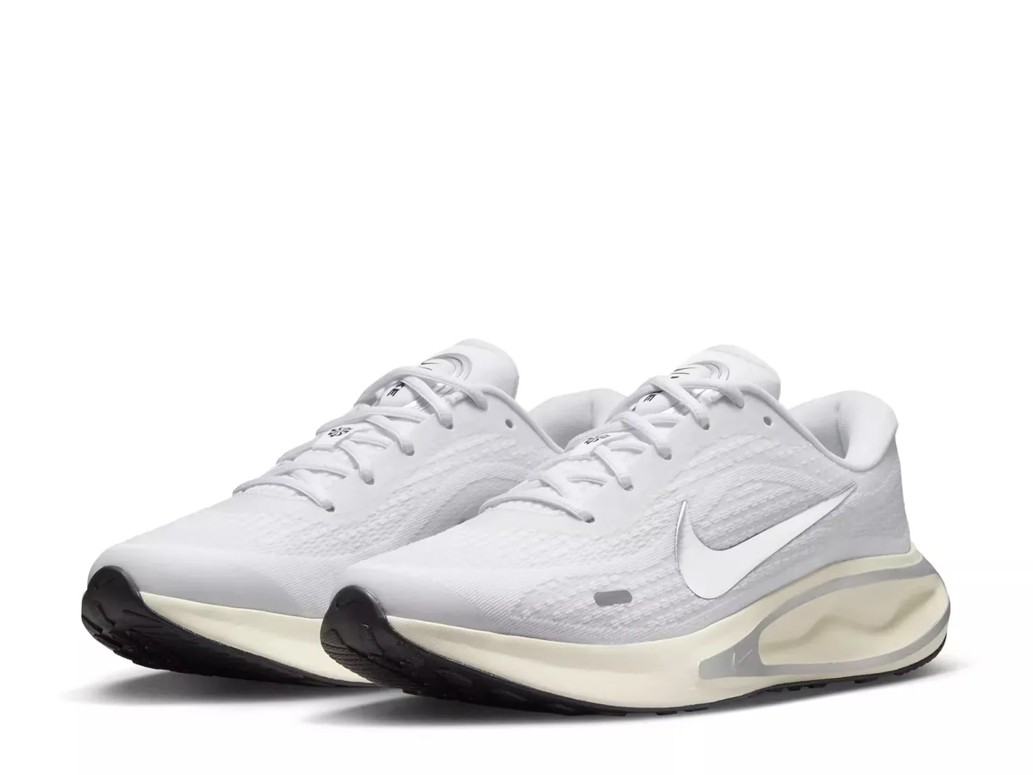 Беговая обувь - женская Nike, White/Cream/Silver — фото 3
