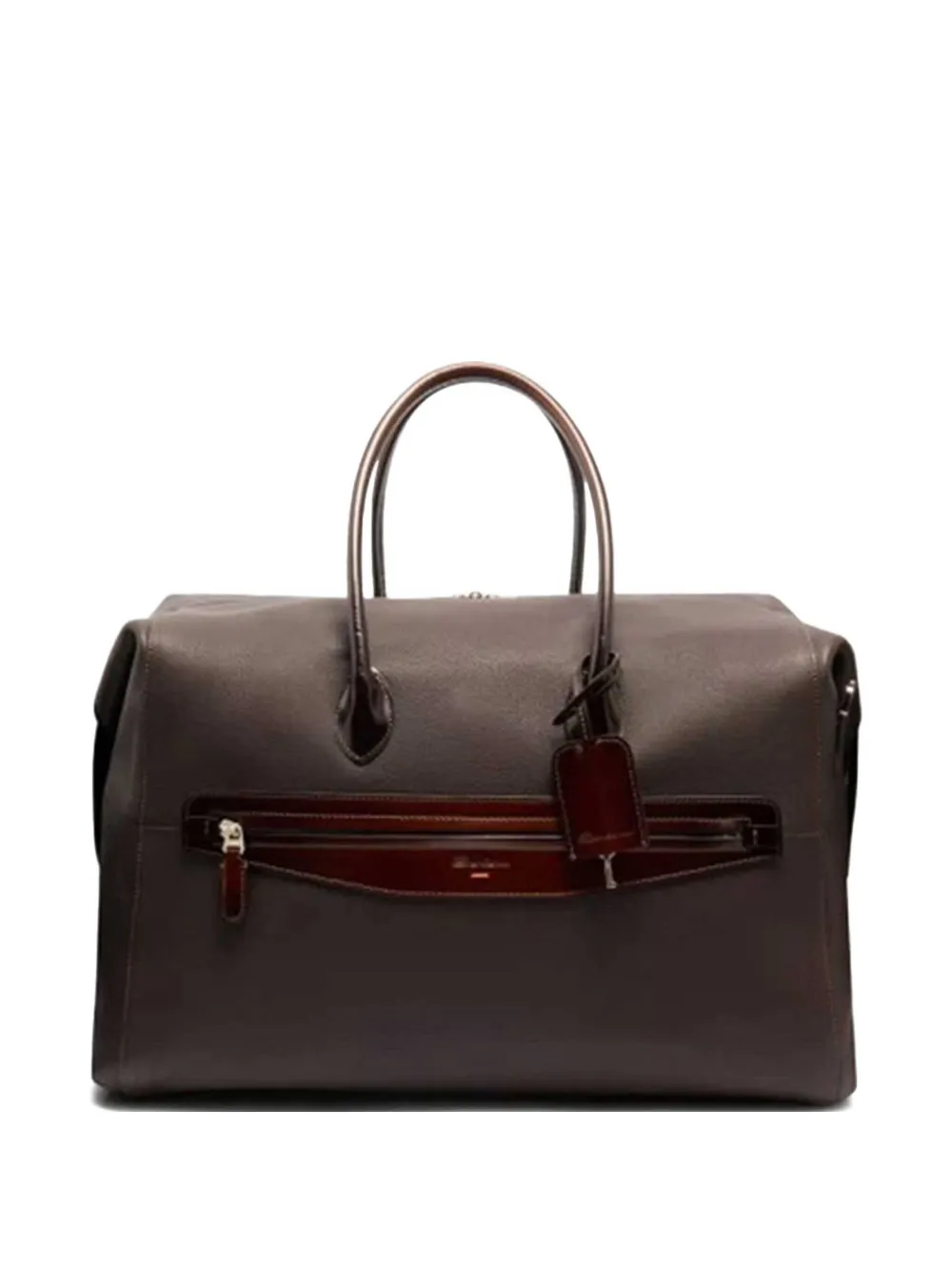 

Кожаная дорожная сумка с верхней ручкой Santoni