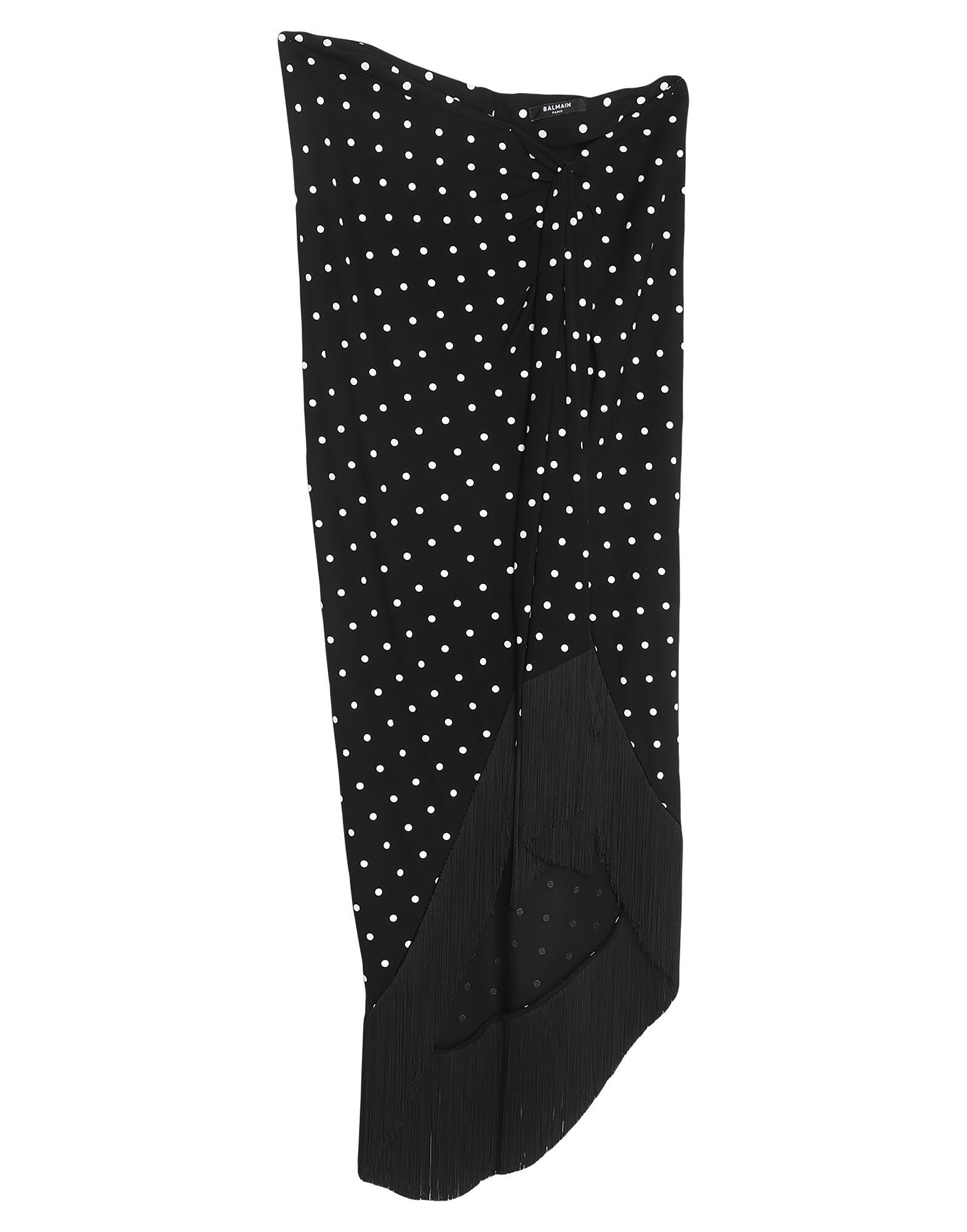 

Юбка миди Balmain, черный