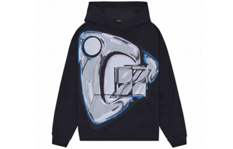 

Свитшот унисекс черный WE11DONE