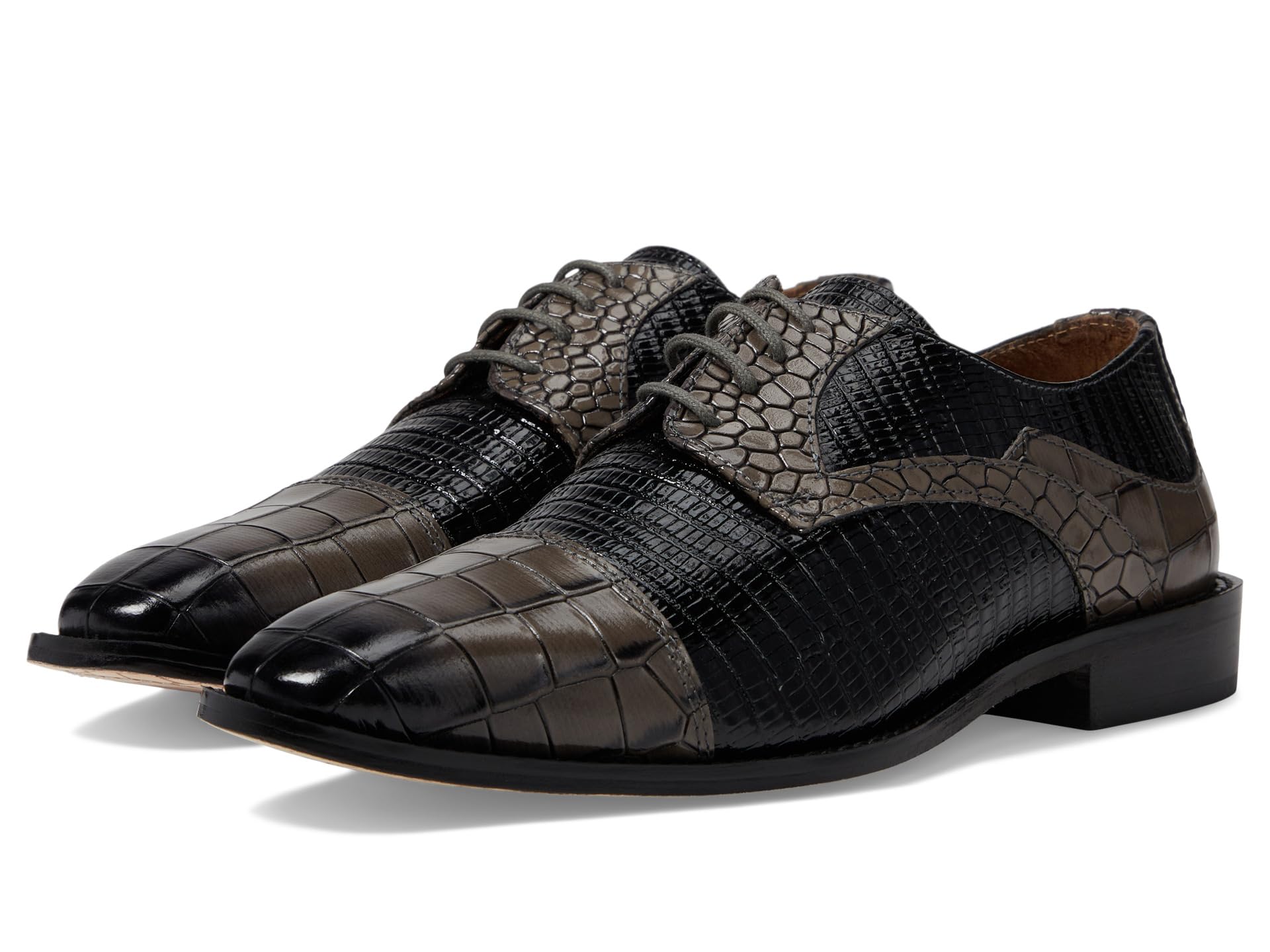 

Оксфорды Stacy Adams Tedesco Cap Toe Oxford, Gray/Black