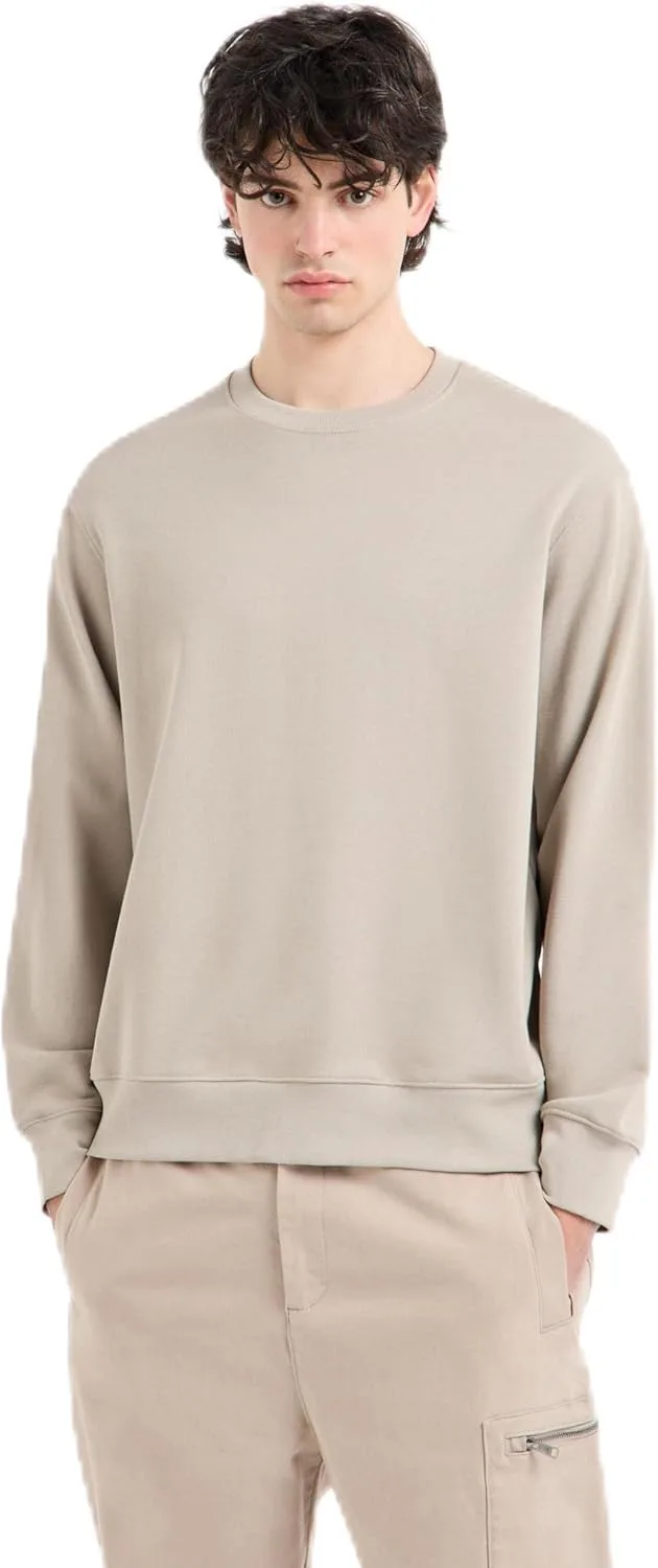 

Armani Exchange мужской хлопковый свитшот French Terry с логотипом на спине