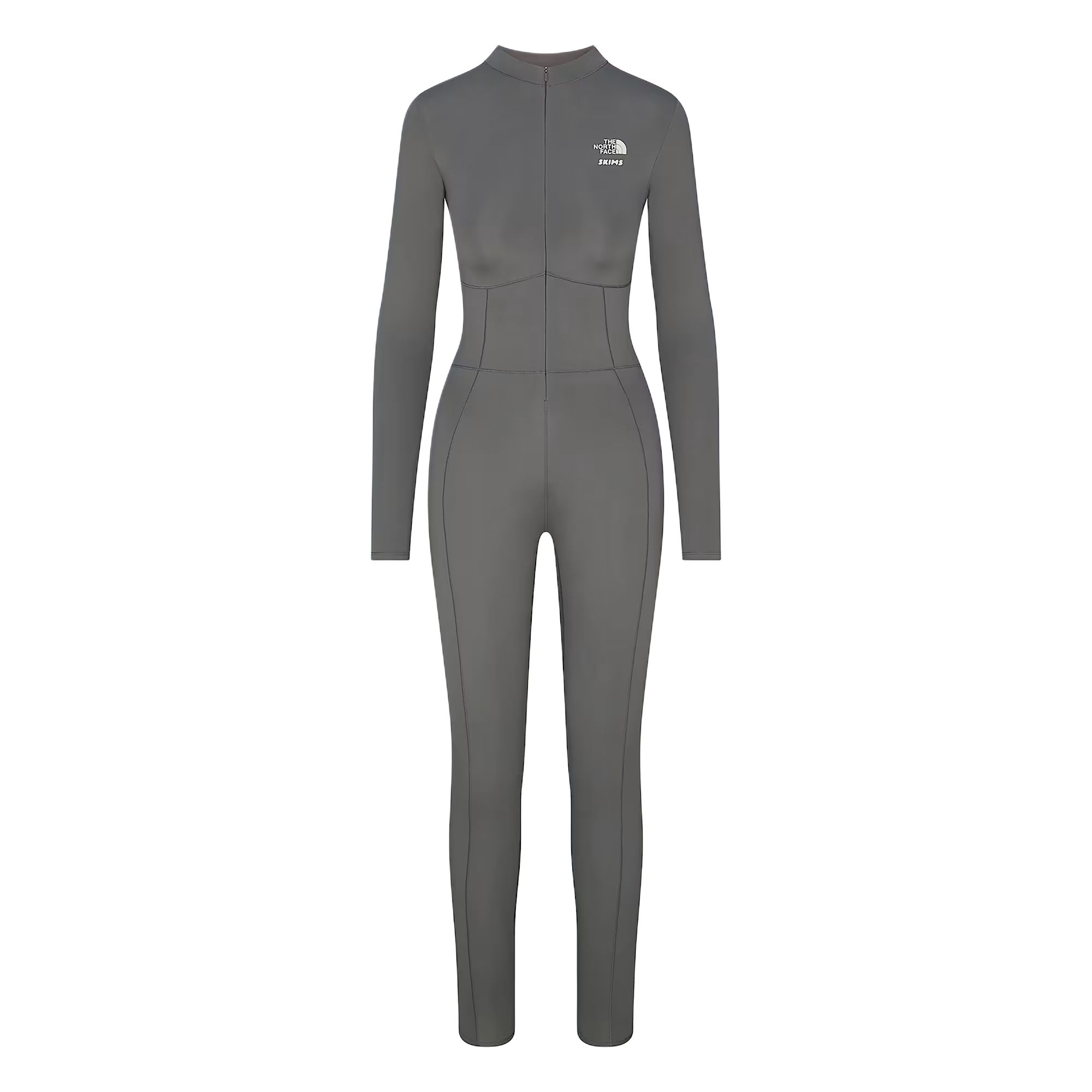 

X SKIMS FW25 Ски-комбинезон для женщин THE NORTH FACE, sk gunmetal